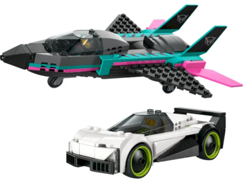 LEGO 60489 City Jet vs Car Konstruktors (60489)