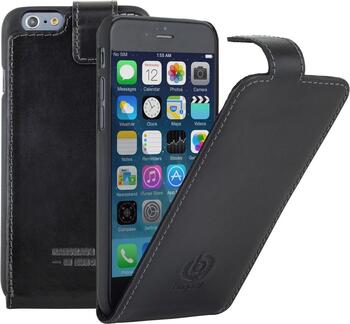 Bugatti Flip Case Вертикальный Кожаный Чехол для телефона Apple iPhone 6 / 6S Черный (BG-RUB-IPH-A66S-BK)