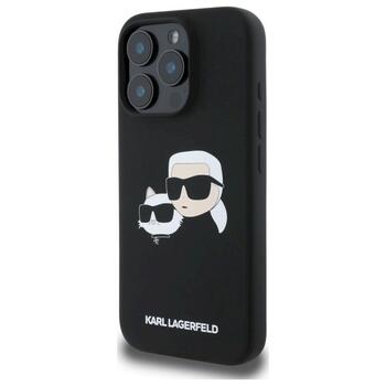 Karl Lagerfeld KLHMP16XSKCHPPLK Aizsargapvalks priekš iPhone 16 Pro Max 6.9