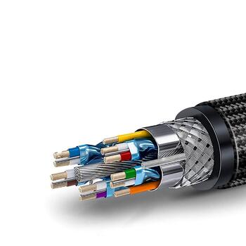 RoGer UHD8K3BK UHD 8K@60Hz HDMI 2.1 Cable / 48Gbps / HDR / 3m (UHD8K3BK)