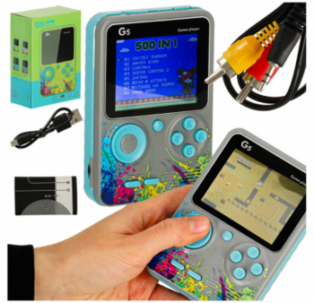 RoGer G5 Retro Mini Портативная Игровая Консоль (RO-3369-GR)