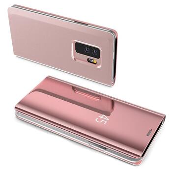 Mocco Clear View Cover Case Чехол Книжка для телефона Samsung Galaxy A42 5G Розовый (MO-CL-SA-A42-PI)
