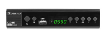 Cabletech DVB-T2 H.265 Digitālās TV Uztvērējs (URZ0336C)