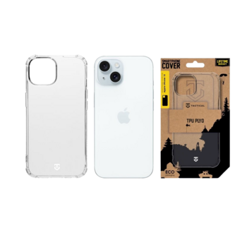 Tactical TPU Plyo Cover Защитный чехол для Apple iPhone 15 / прозрачный (TA-57983115998)