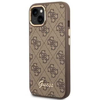 Guess GUHCP14MHG4SHW Hardcase 4G Vintage Gold Logo Защитный чехол для iPhone 14 Plus/15 Plus 6.7
