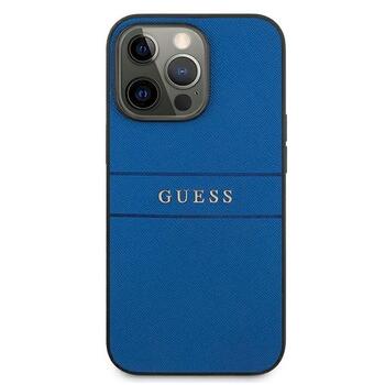 Guess GUHCP13XPSASBBL Saffiano Strap Защитный чехол для iPhone 13 Pro Max 6,7