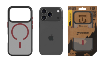 Tactical MagForce Hyperstealth 2.0 Защитный чехол для iPhone 17 Pro / чёрный/красный (TA-57983126612)