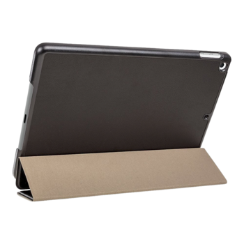 Tactical Book Tri Fold Case Planšetdatoru maciņš priekš iPad 10.2 2019/2020/2021 / melns (TA-2451297)