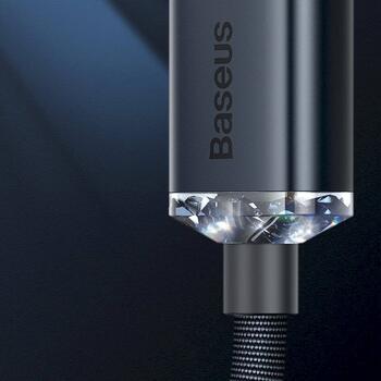Baseus CAJY000001 Crystal Shine Series Data Cable Кабель для передачи данных USB to Lightning 20W 1,2m / чёрный (CAJY000001)