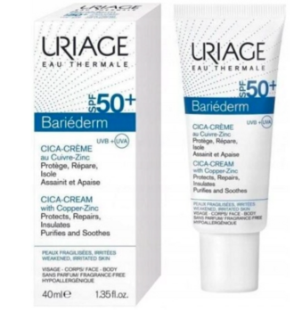 Uriage BARIÉDERM SPF50+ Крем для Лица 40 ml (3661434006548)