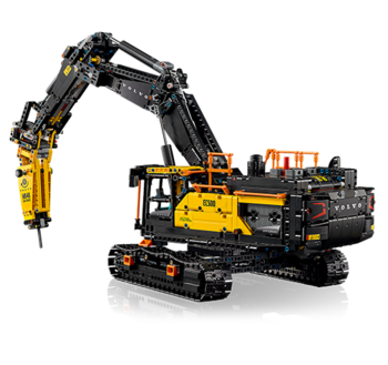 LEGO 42215 Volvo EC500 Hybrid Excavator Konstruktors (42215)