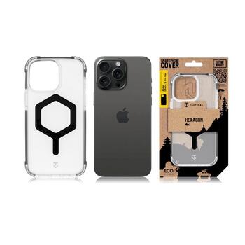 Tactical MagForce Hexagon Cover Aizsargapvalks priekš Apple iPhone 15 Pro Max / melns (TA-57983127303)
