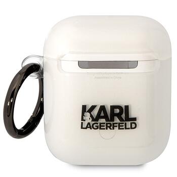 Karl Lagerfeld KLA2HNCHTCT Ikonik Choupette Защитный чехол для Airpods 1/2 / прозрачный (KLA2HNCHTCT)