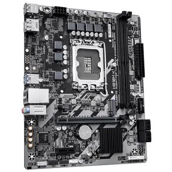 Gigabyte H810M Pamatplate Intel Core Ultra / mATX / LGA 1851 / PCIe 4.0 / GbE / USB 3.2 Gen 1 (H810M K)