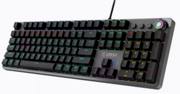 MSI Forge GK320 RED Klaviatūra US RGB (S11-04CE203-HH9)