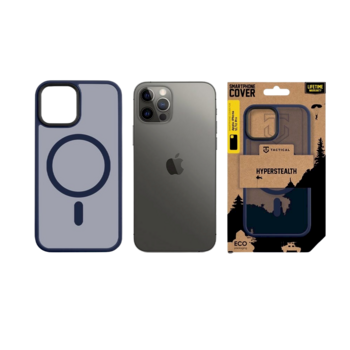 Tactical MagForce Hyperstealth Cover Защитный чехол для iPhone 12/12 Pro / тёмно-синий (TA-57983113569)