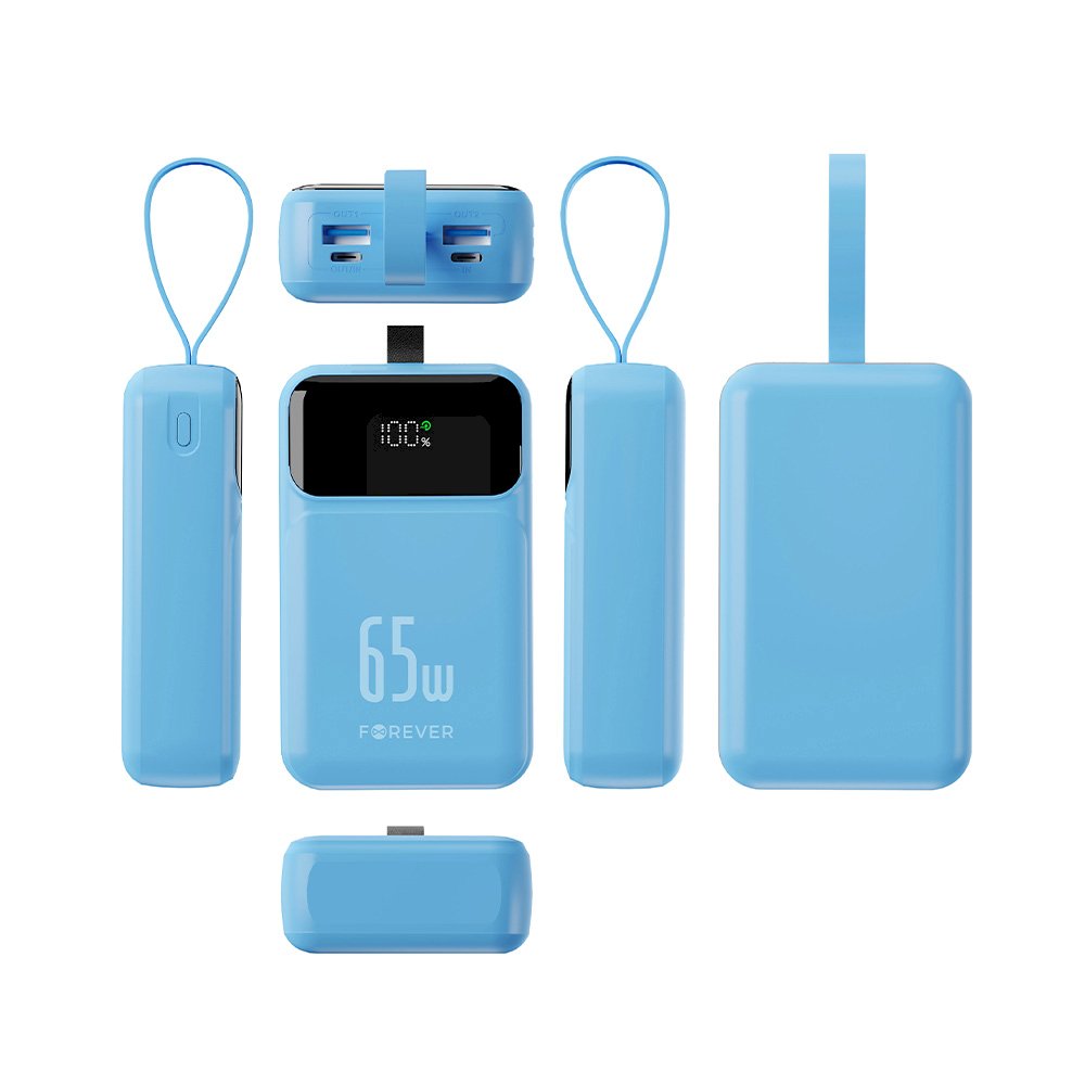 Forever power bank Vibe-TB65 PD QC 65W Внешний аккумулятор 20000 mAh (GSM277833)