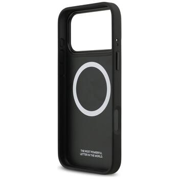 BMW M Quilted Logo MagSafe Case Защитный Чехол для Apple iPhone 17 Pro Max (BMHMP17X25PSECHA)