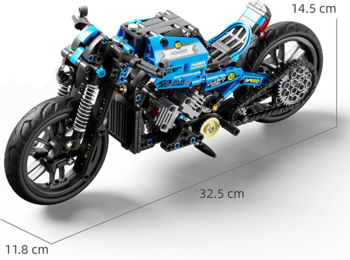 RoGer Techno-Mechanical Motorcycle konstrukcijas komplekts (5903864971507)