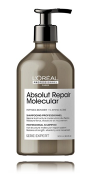 L´Oréal Professionnel Série Expert Absolut Repair Molecular Профессиональный шампунь 500 ml (3474637153557)