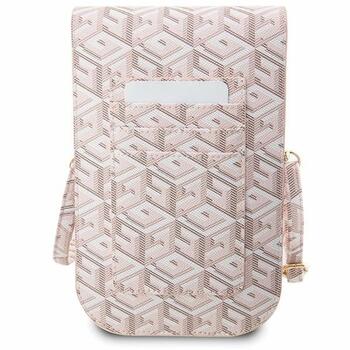Guess Bag GCube Stripe Soma / rozā (GUWBHGCFSEP)