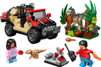 LEGO 76972 Raptor Off-Road Escape Konstruktors (LEGO-76972)