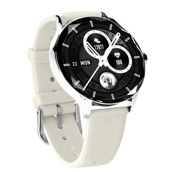 Garett Smartwatch Viva Silver steel Умные часы AMOLED / IP67 / Find your phone / Music playback control (VIVA_SVR_STL)