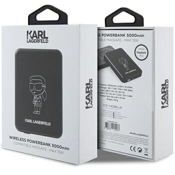 Karl Lagerfeld KLPBM5KIOTTGK Внешний аккумулятор 5000 мАч (KLPBM5KIOTTGK)