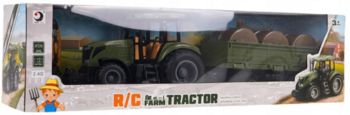 RoGer Rādiovadāms Traktors ar piekabi (5903864959710)