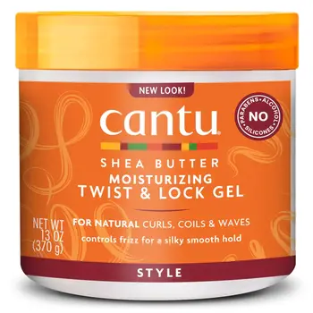 Cantu Shea Butter Moisturizing Twist & Lock Gel Увлажняющий гель для укладки 370 g (817513010057)