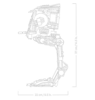 LEGO 75417 Star Wars AT-ST Walker Konstruktors (LEGO-75417)
