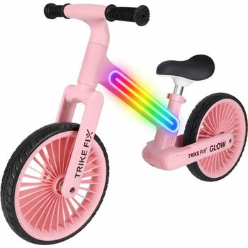 Trike Fix Glow LED Детский Беговел Розовый (5903039770768)