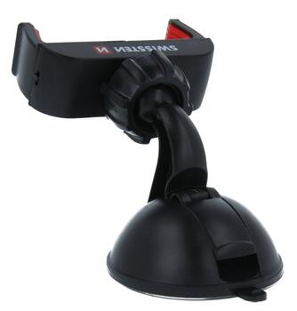 Swissten S-GRIP S1 Premium Универсальный держатель с 360 ротацией на стекло Для устройств 3.5'- 6.0' (SW-CH-S1-B)
