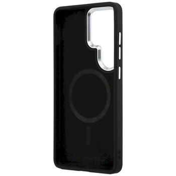Case Karl Lagerfeld Embossed Ring Initials MagSafe Защитный чехол для Samsung Galaxy S26 Ultra / коричневый (KLHMS26LPGFKLRDW)