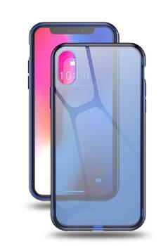 Dux Ducis Light Case Premium Прочный Силиконовый чехол для Apple iPhone 7 / 8 Прозрачно- Синий (DUXD-LGT-IPH7-BL)