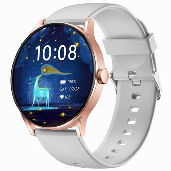 Smartwatch Gravity GT2-3 PRO Viedpulkstenis / pelēki rozā (GT2-3 PRO)