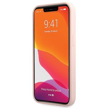 Guess GUHCP13XLSLMGLP Silicone Script Gold Log Защитный чехол для iPhone 13 Pro Max 6.7
