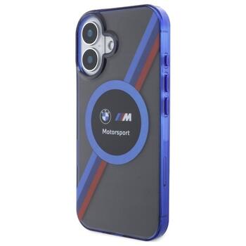 BMW Motorsport IML Circle MagSafe Aizsargapvalks Priekš Apple iPhone 16 (BMHMP16S23HTPUK)