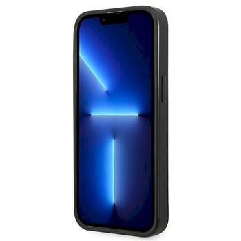 Karl Lagerfeld KLHCP13XSFMP2DG Saffiano Plaque Hardcase Aizsargapvalks priekš iPhone 13 Pro Max 6,7