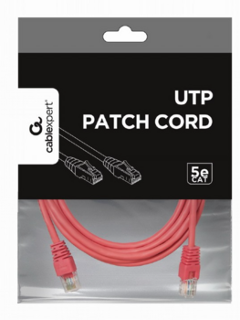 Gembird PP12-3M/RO Kabelis RJ45 / 3m (PP12-3M/RO)
