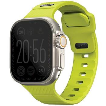 UniqStride FKM Rubber Ремешок для Apple Watch 42/44/45/49mm (UNIQ-49MM-STRILGRN)