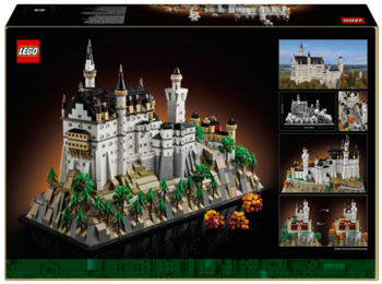 LEGO ARCHITECTURE 21063 Neuschwanstein Castle конструктор (21063)
