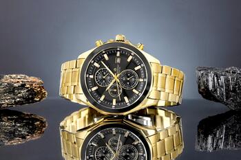 Giewont Chronograph Sapphire Мужские часы / золотой/чёрный (GW7290-B4)