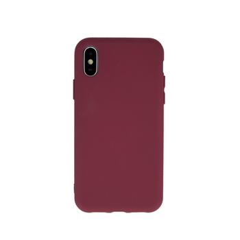 Mocco Liquid Silicone Back Case Силиконовый чехол для Samsung Galaxy A42 5G Бордовый (MO-LQ-SA-A42-BO)