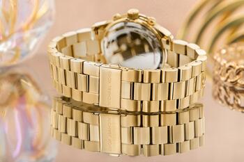 MICHAEL KORS Runway MK7323 Sieviešu rokas pulkstenis / zeltains (MK7323)