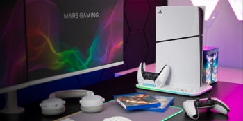 Mars Gaming MPS5B2 Multifunction Stand For PS5 with Cooling / RGB (MPS5B2)