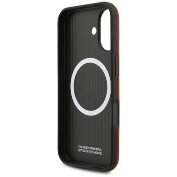 BMW M FW Metal Logo MagSafe Case Aizsargapvalks priekš Apple iPhone 17 (BMHMP17S25PFWSMR)