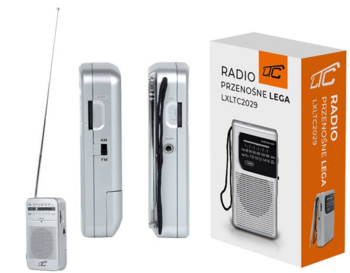 LTC LXLTC2029 Portatīvais Radio AM / FM (LXLTC2029)