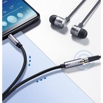 UGREEN AV118 Pagarinātājs 3.5mm male - 3.5mm female 2m / melns (UG-10594)