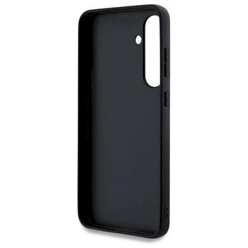 Karl Lagerfeld KLHCS24FEPGKLKCPK Hardcase Monogram Karl & Choupette Head Pin Защитный чехол для Samsung Galaxy S24 FE S721 / чёрный (KLHCS24FEPGKLKCPK)